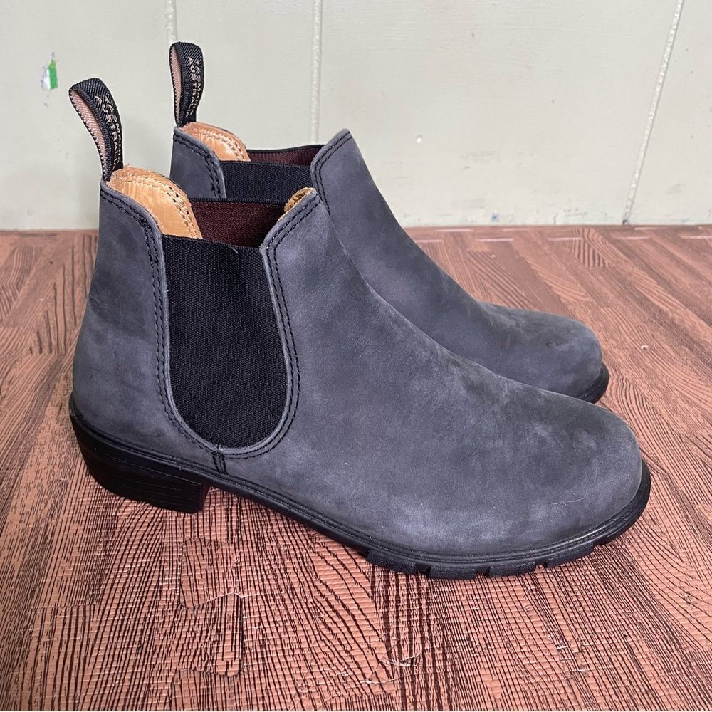 Women's Gray Chelsea Boots